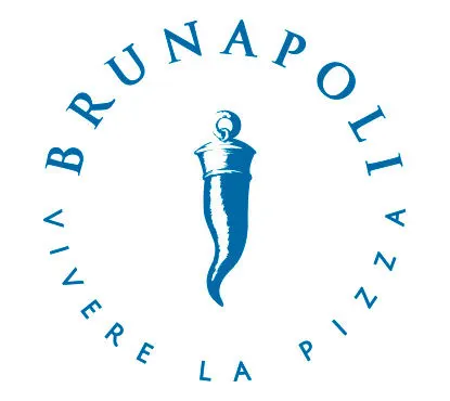 Logotipo de Brunapoli, Vivere la pizza